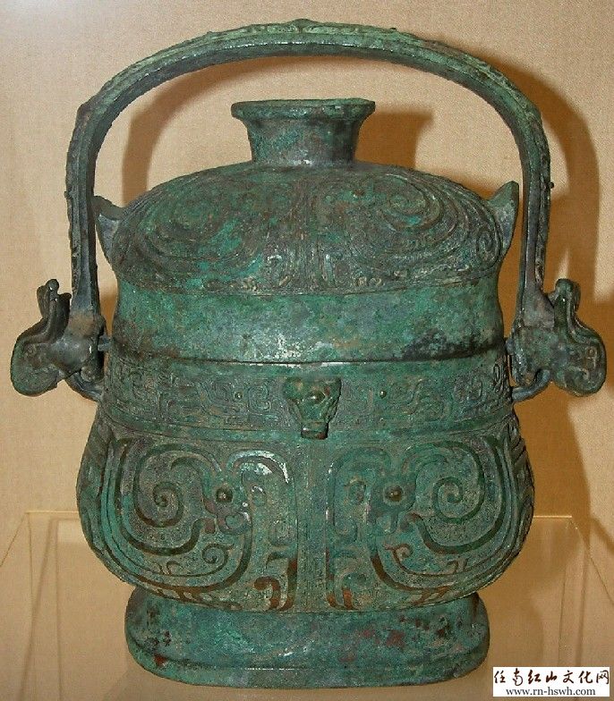 水坑瓜皮绿青铜器范例(上海博物馆)