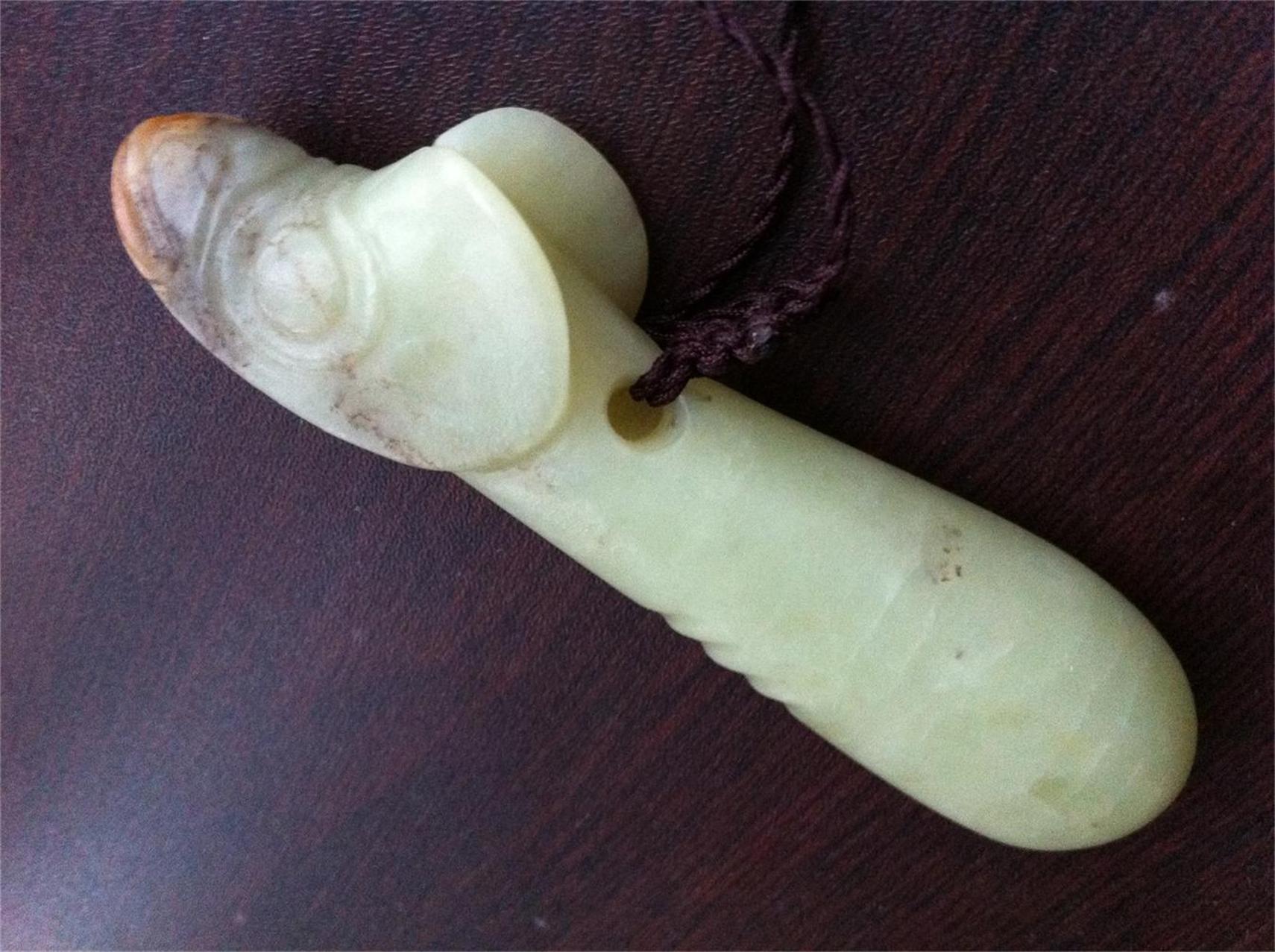 带玉猪龙头的神器 - 红山文化自由论坛 - 红山文