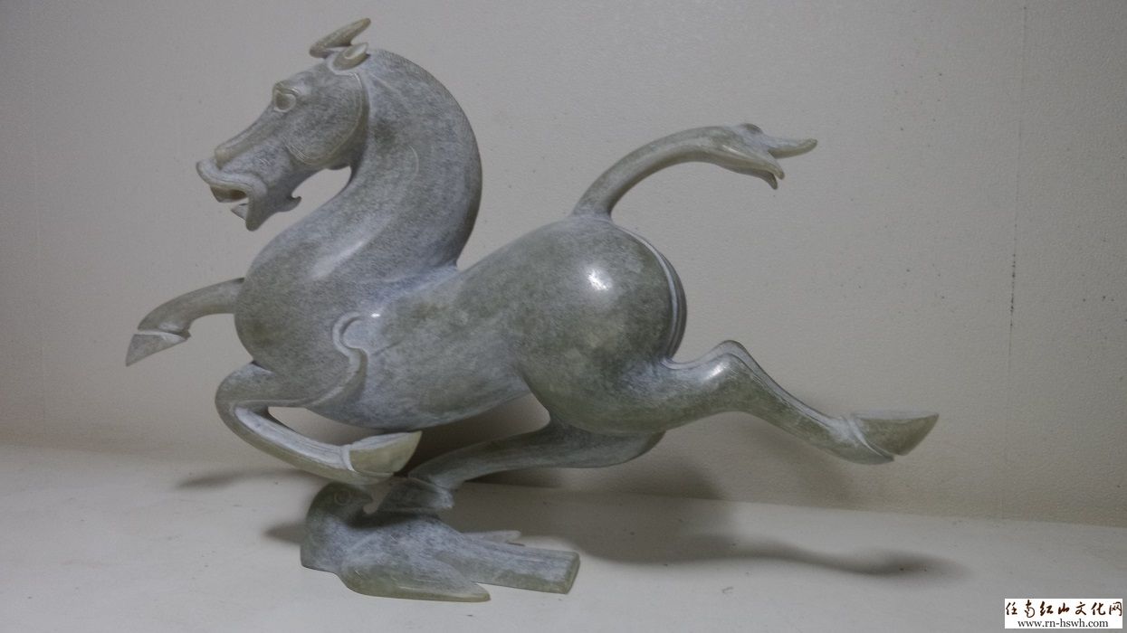 马踏飞燕 《东汉》 - 任网玉器论坛 - 红山文化,