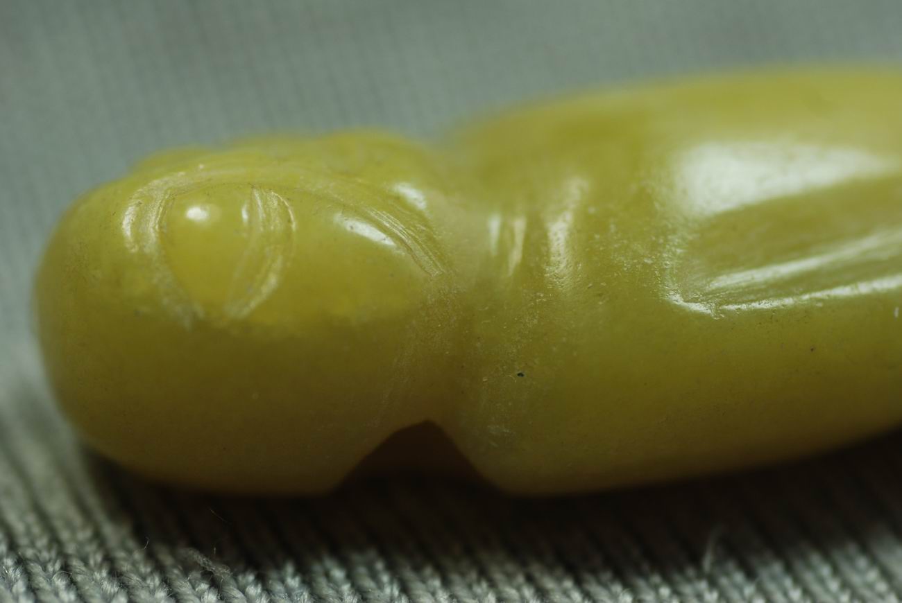 黄玉 8.5厘米高 淑女 - 红山文化 论坛 - 红山文化