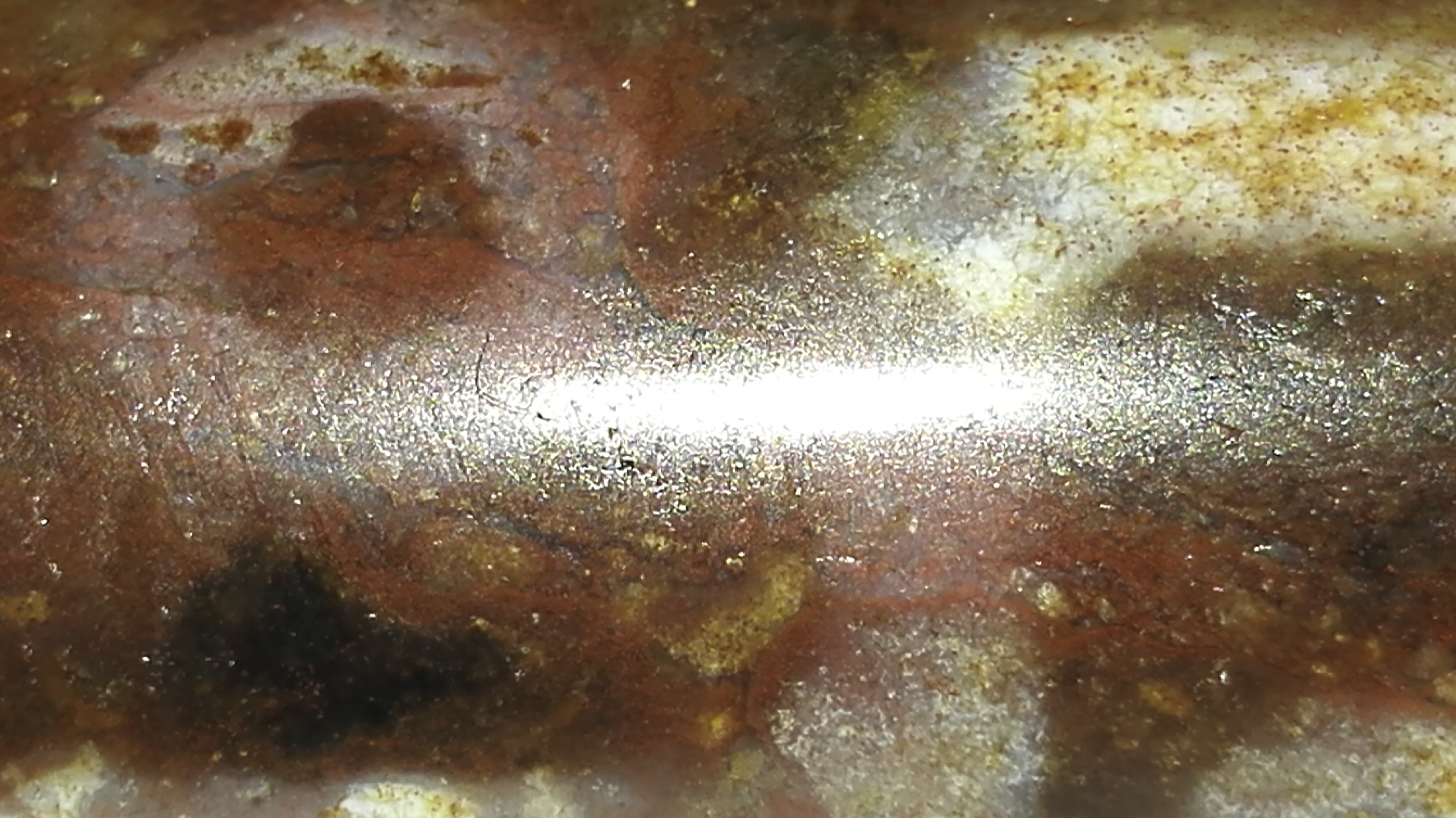 象雄天珠自然态质变(任南先生早年收藏陨石天珠)