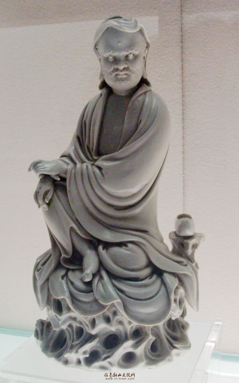 明何朝宗款达摩坐像